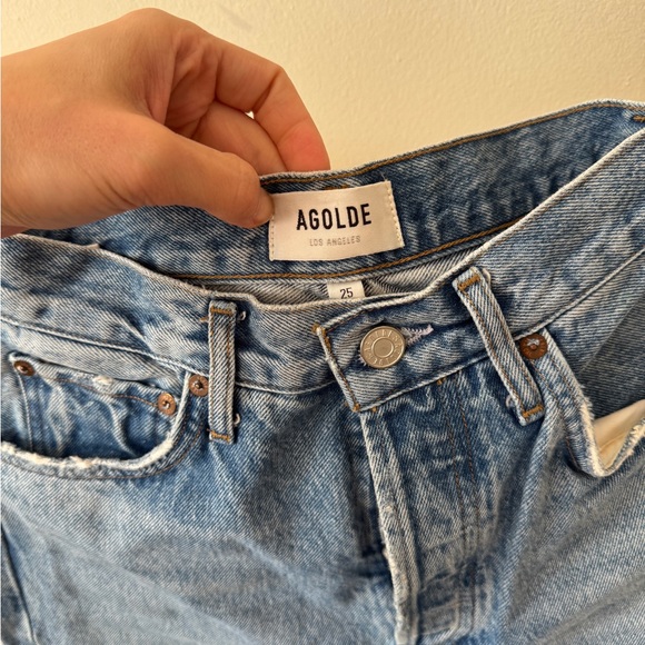 Agolde Pinch waist Light Blue Jeans - Picture 1 of 7